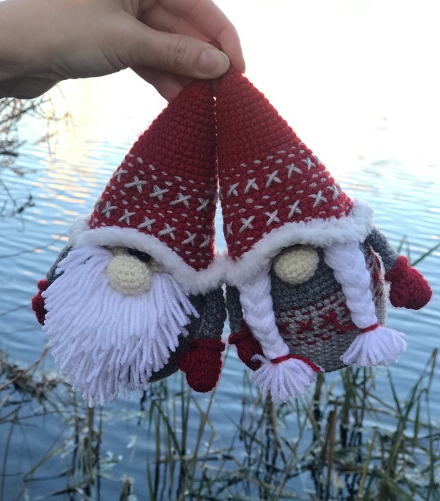 🎅 Nordic Gnomes Crochet Pattern