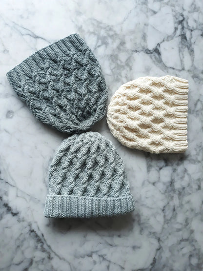 🧶 Salthill Cable Knit Hat Pattern – Timeless Aran Style, Seamless & Warm (PDF) - Cielcraft
