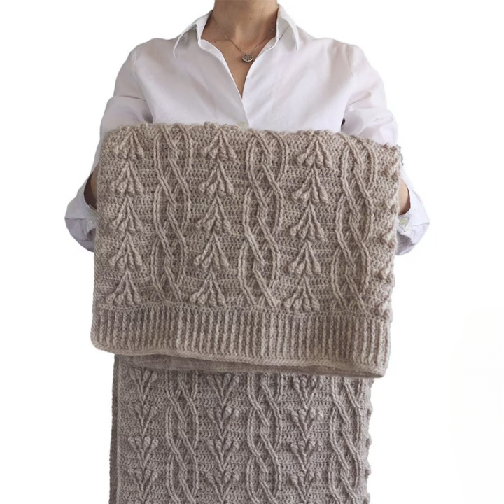 ✨ Crochet Blanket Pattern Bundle (4-in-1 PDF) 🧶