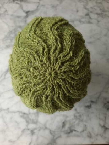 🧢 Beirt Aran Beanie & Cowl Set – Modern Cable Knit Pattern (PDF)