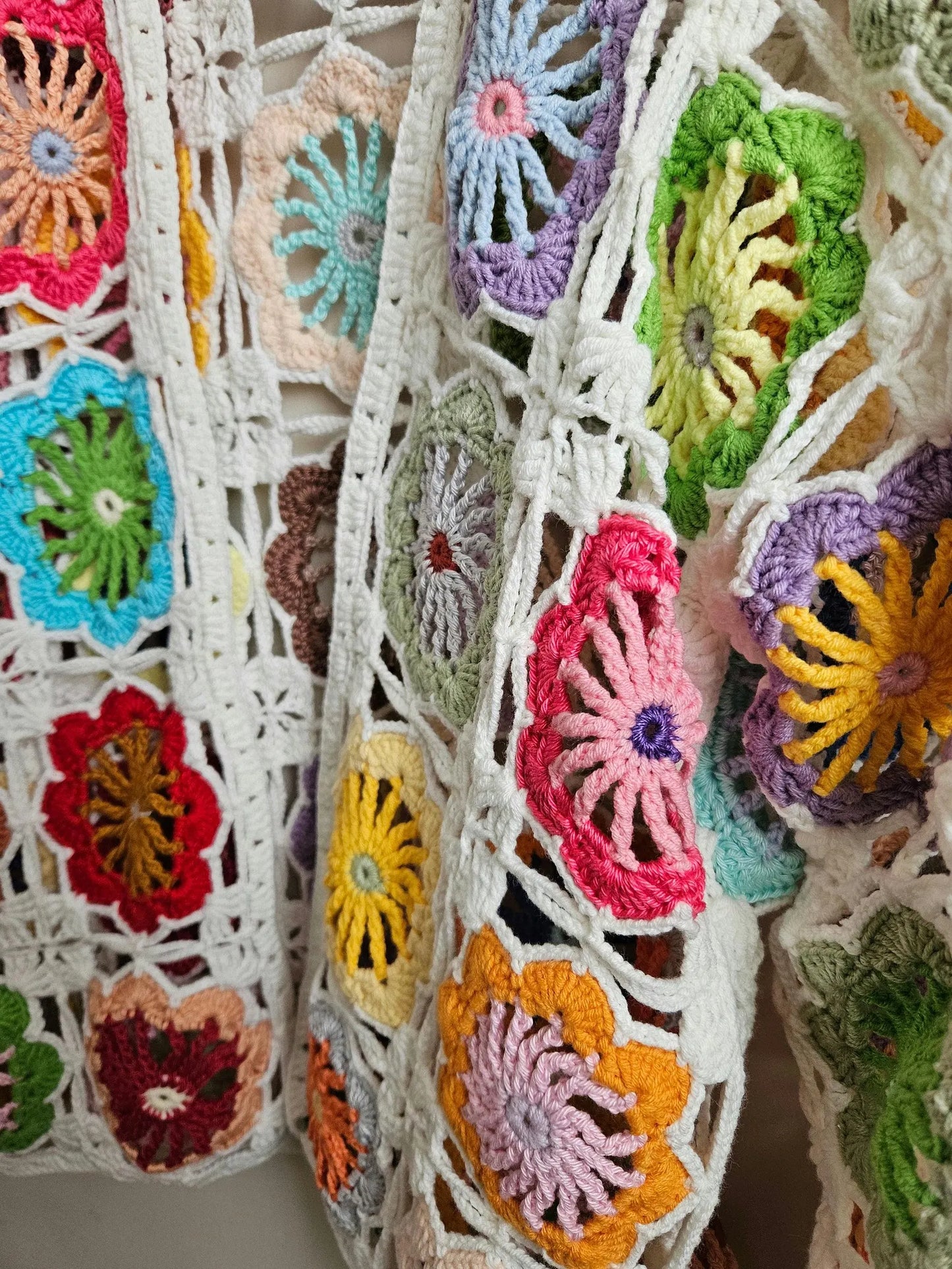 🌼 Mommy & Me Flower Cardi Crochet Pattern 💕🧶