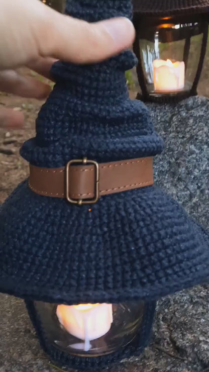 🎃🕯️ Witchy Lantern – Crochet Halloween Fairy Lamp (PDF)