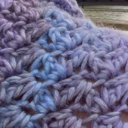 💜 Viola Cocoon Cardigan – Easy & Elegant Crochet Pattern (All Sizes)