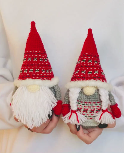 🎅 Nordic Gnomes Crochet Pattern
